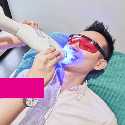 Wellaholic TeethWhite Teeth Whitening Treatment Laser Teeth Whitening