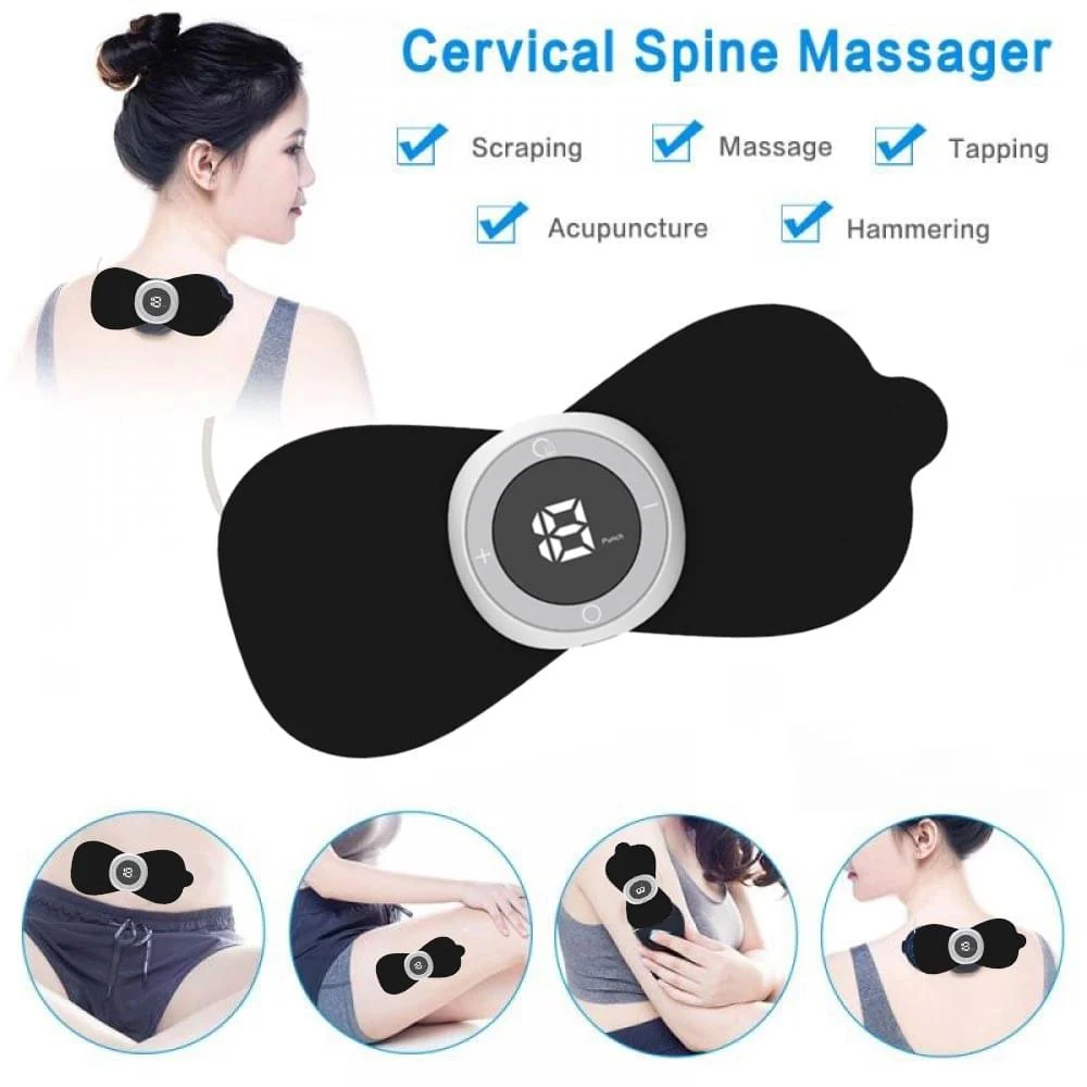 portable pain relief, mini massager patch, advanced pain management, smart pain therapy, Neu X Cure benefits