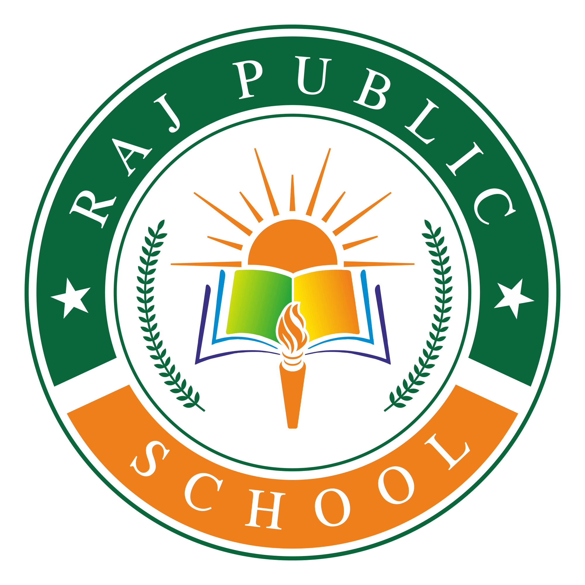 Raj Public School Logo